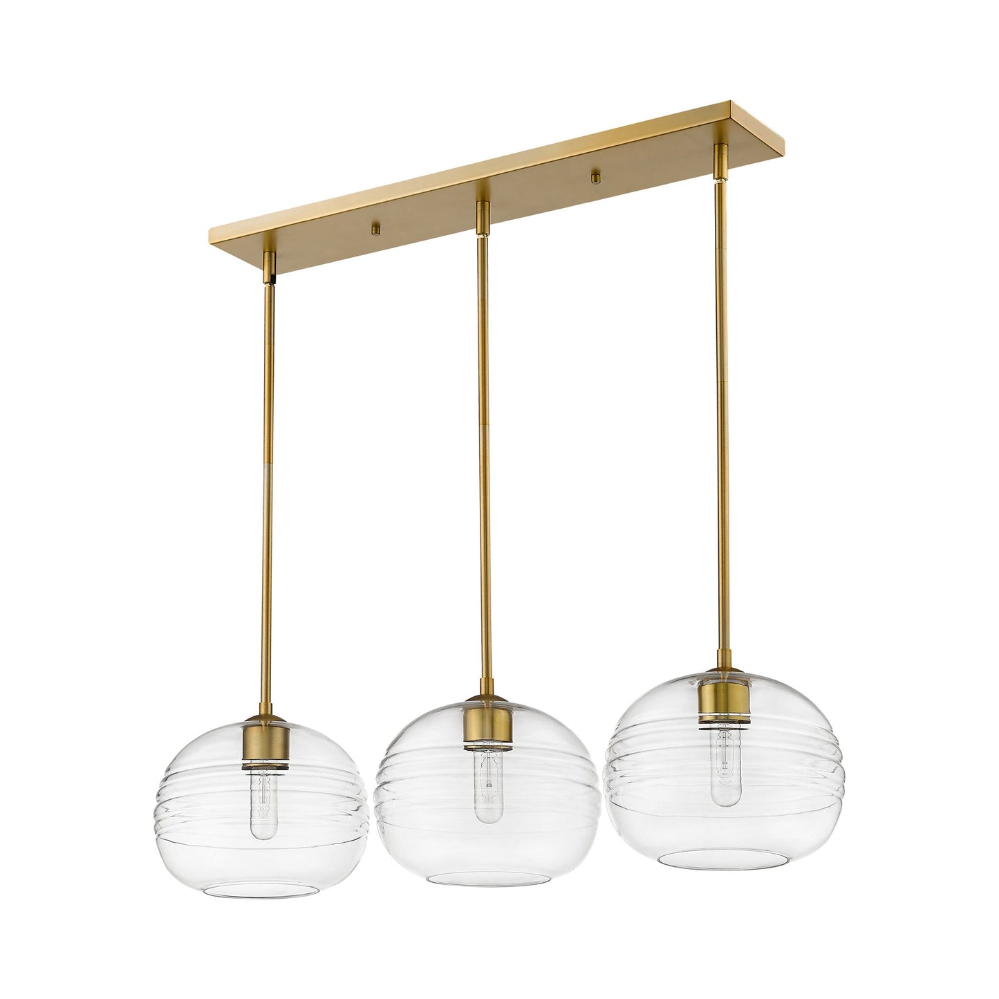 Harmony Linear Chandelier in Detail.