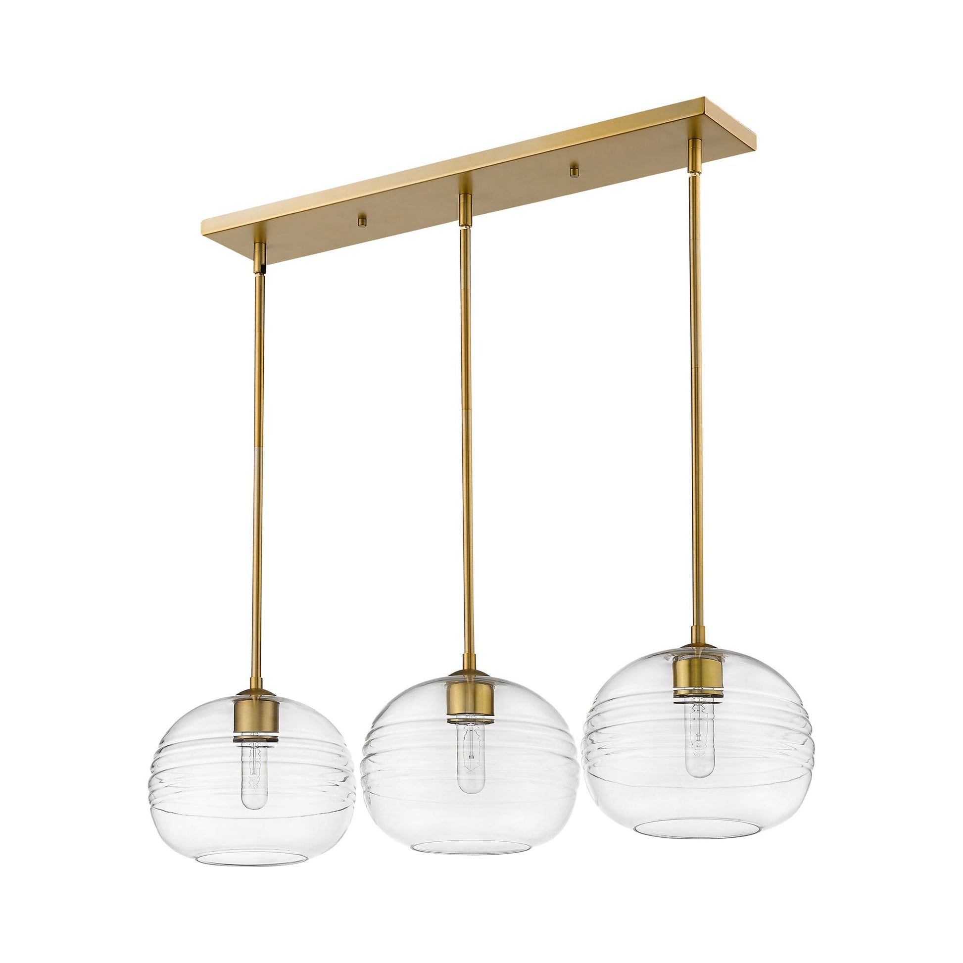 Harmony Linear Chandelier in Detail.