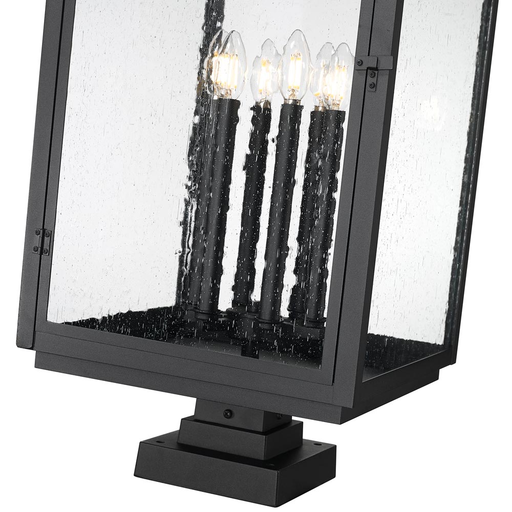 Hartwell Outdoor Pier Mount Light in Detail.