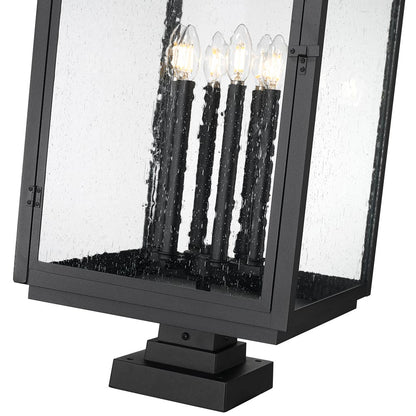 Hartwell Outdoor Pier Mount Light in Detail.