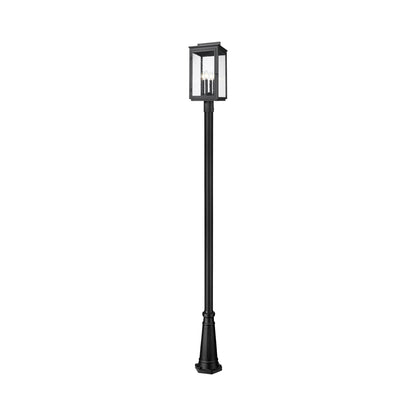 Hartwell Outdoor Post Light (4-Light/No Coastal Grade/10-Inch).