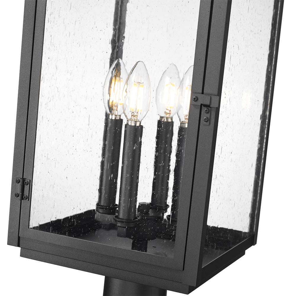 Hartwell Outdoor Post Light in Detail.