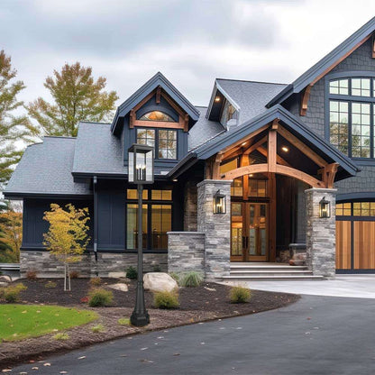 Hartwell Outdoor Post Light in Outside Area.