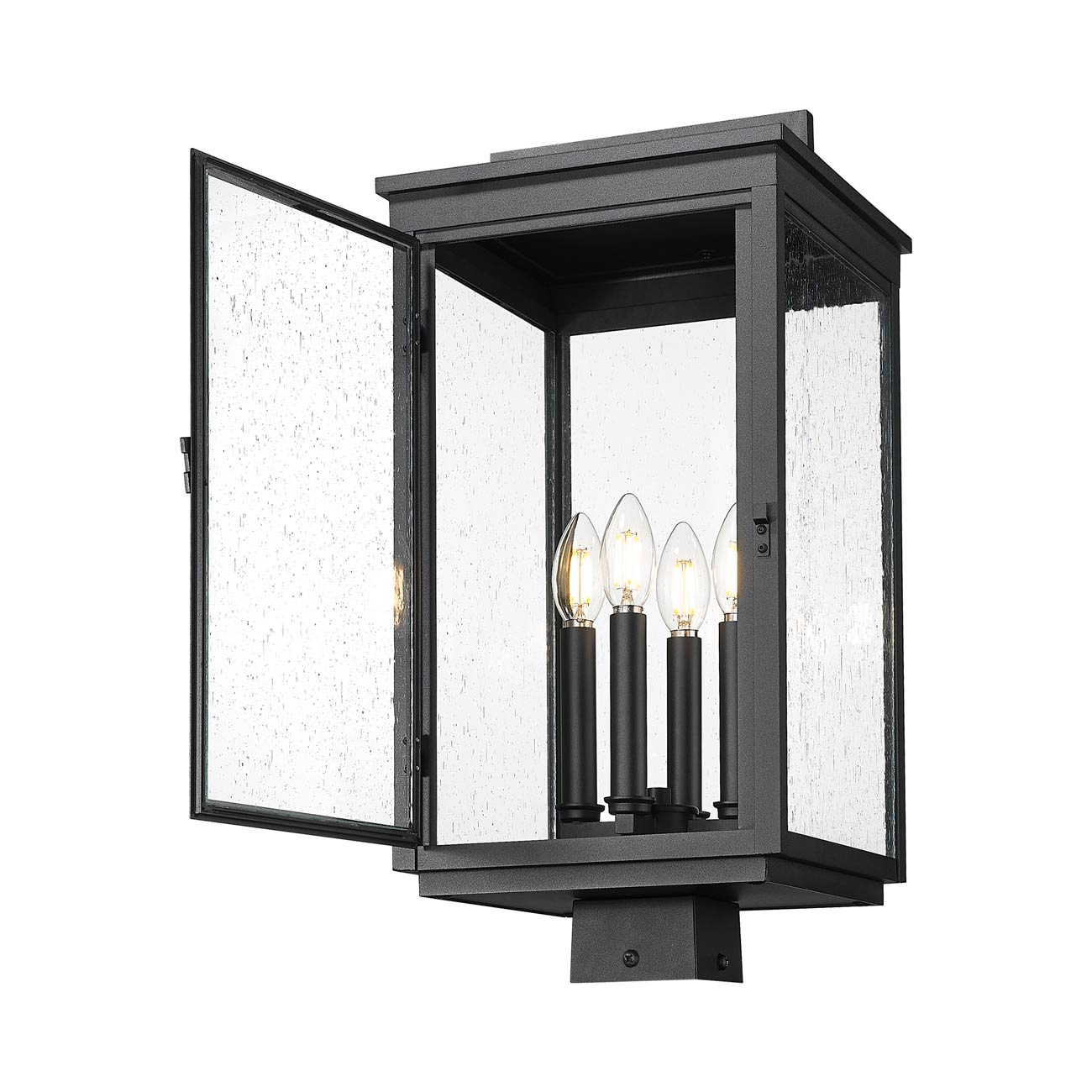 Hartwell Outdoor Post Mount Light in Detail.