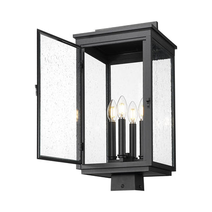 Hartwell Outdoor Post Mount Light in Detail.