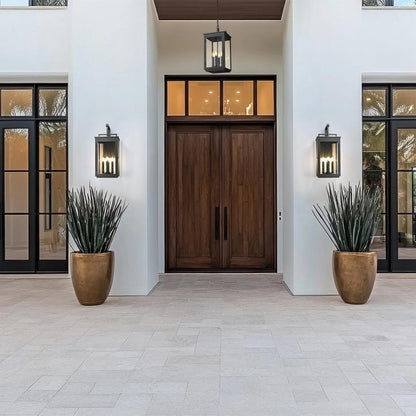 Hartwell Outdoor Wall Light in Outside Area.