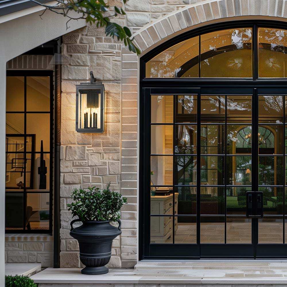 Hartwell Outdoor Wall Light in Outside Area.