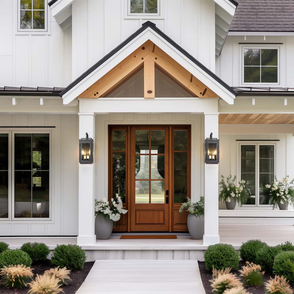 Hartwell Outdoor Wall Light in Outside Area.