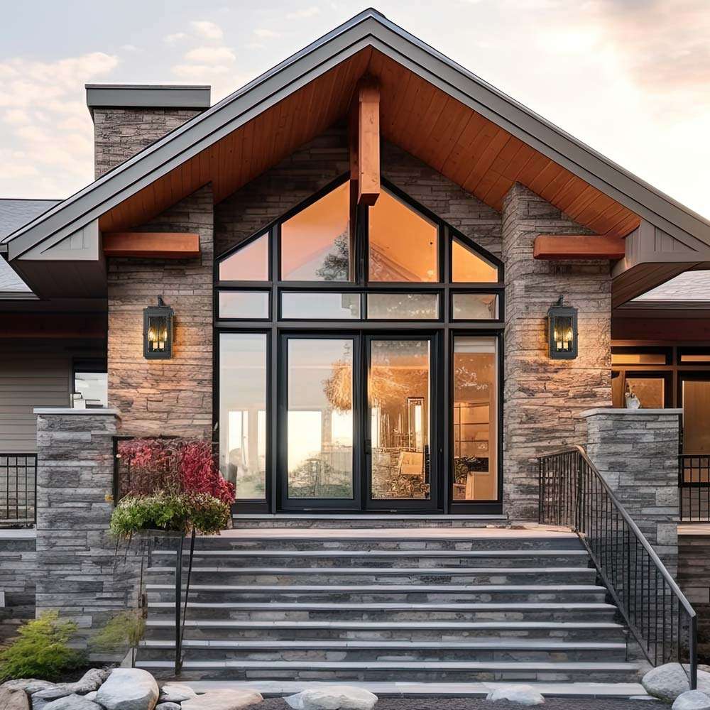 Hartwell Outdoor Wall Light in Outside Area.