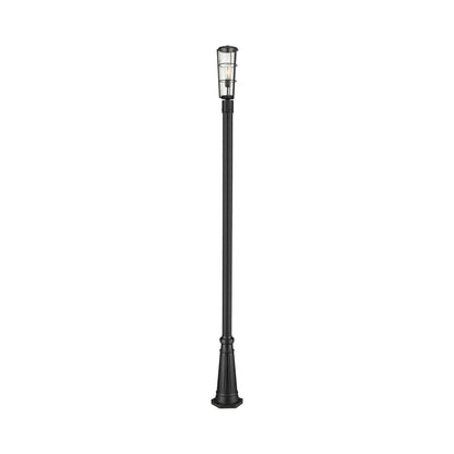 Helix 519P Outdoor Post Light in Detail.