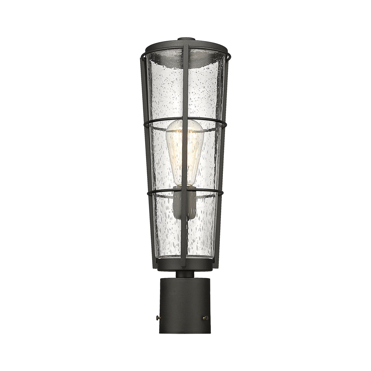 Helix Outdoor Post Light in Detail.