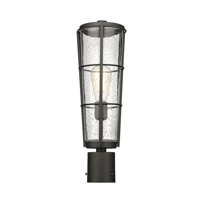 Helix Outdoor Post Light in Detail.