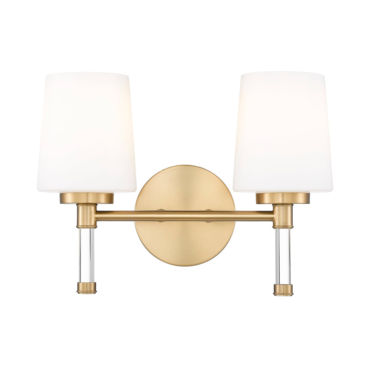 Henri Bath Vanity Light in Modern Gold (2-Light).