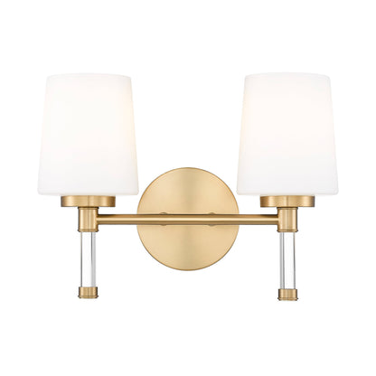 Henri Bath Vanity Light in Modern Gold (2-Light).