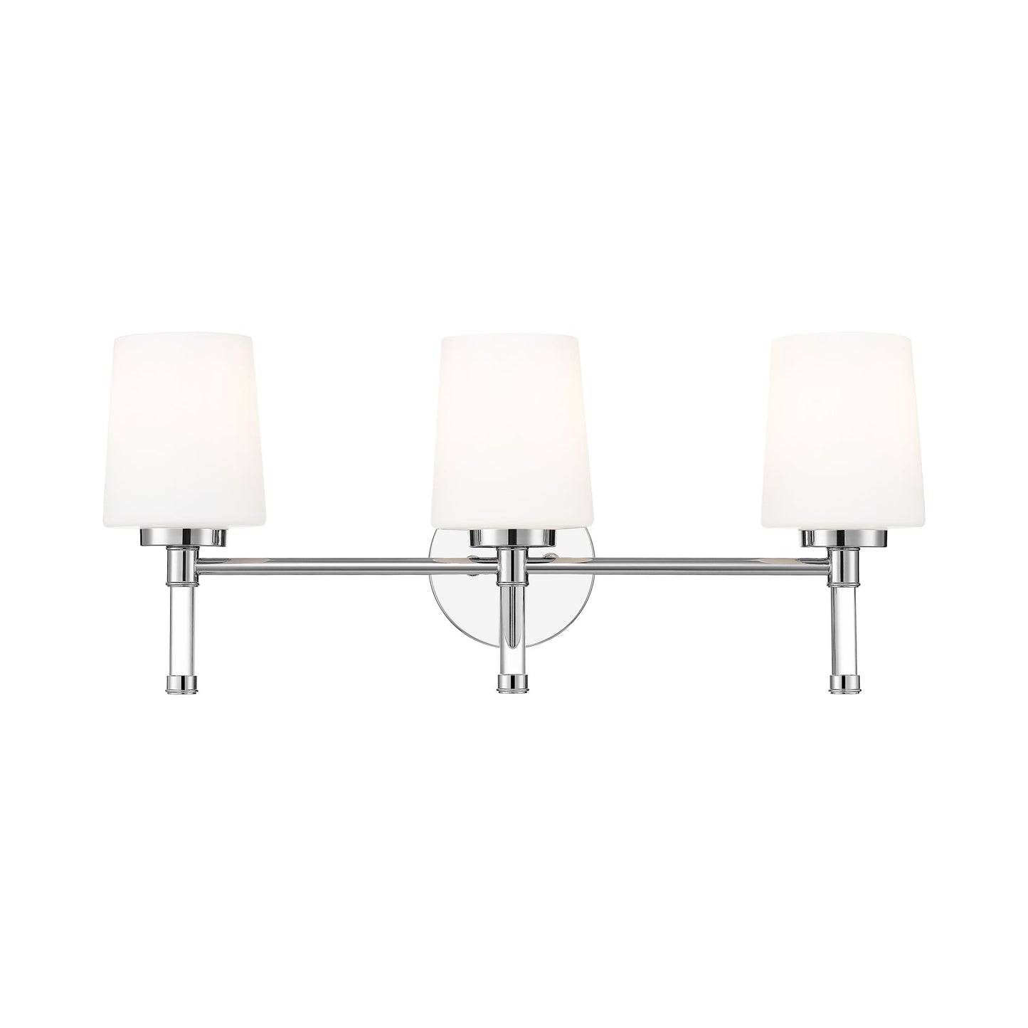 Henri Bath Vanity Light in Chrome (3-Light).