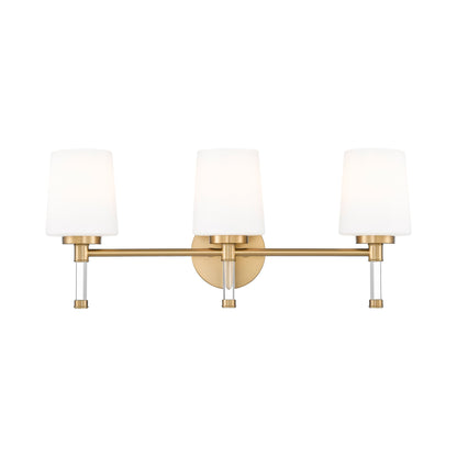 Henri Bath Vanity Light in Modern Gold (3-Light).