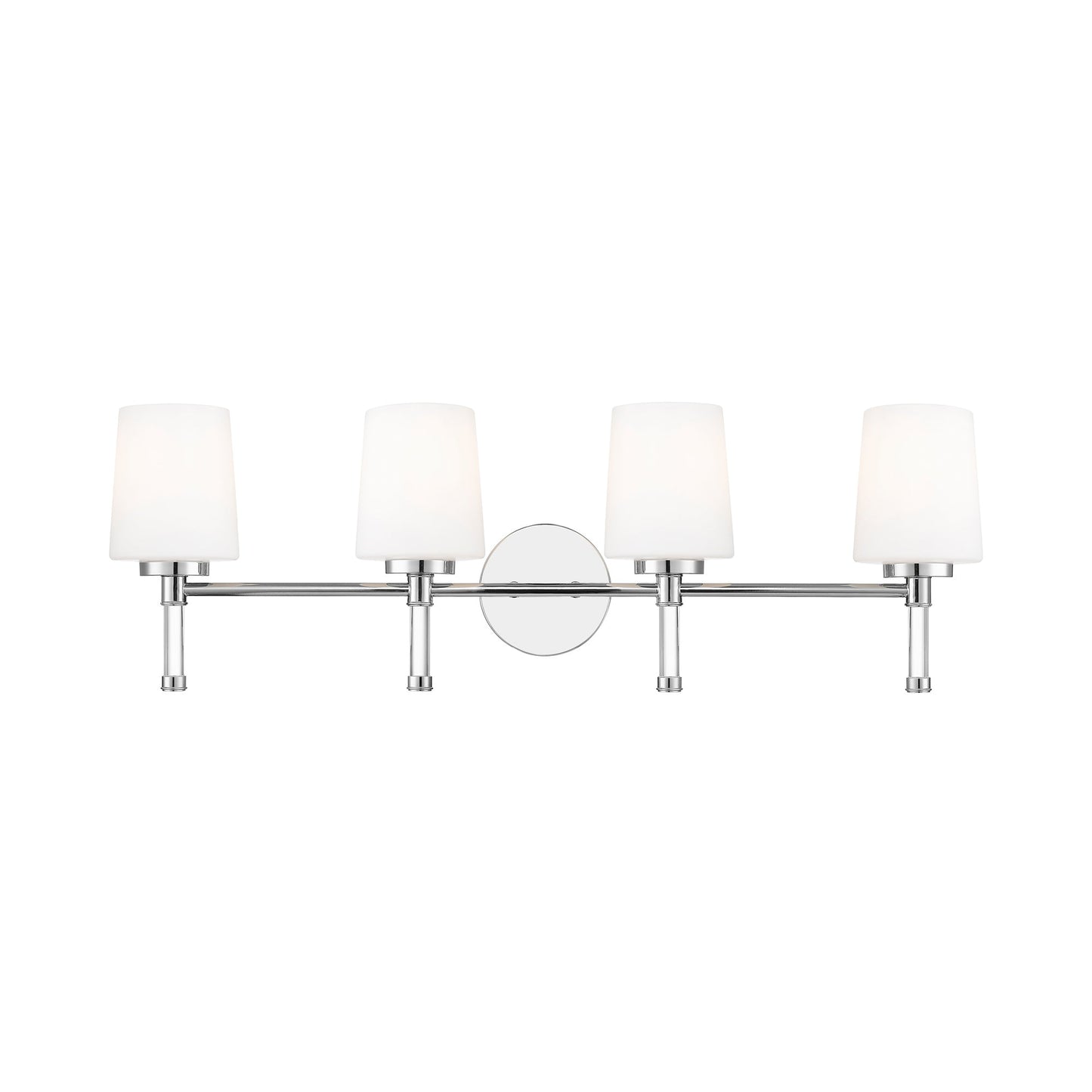 Henri Bath Vanity Light in Chrome (4-Light).