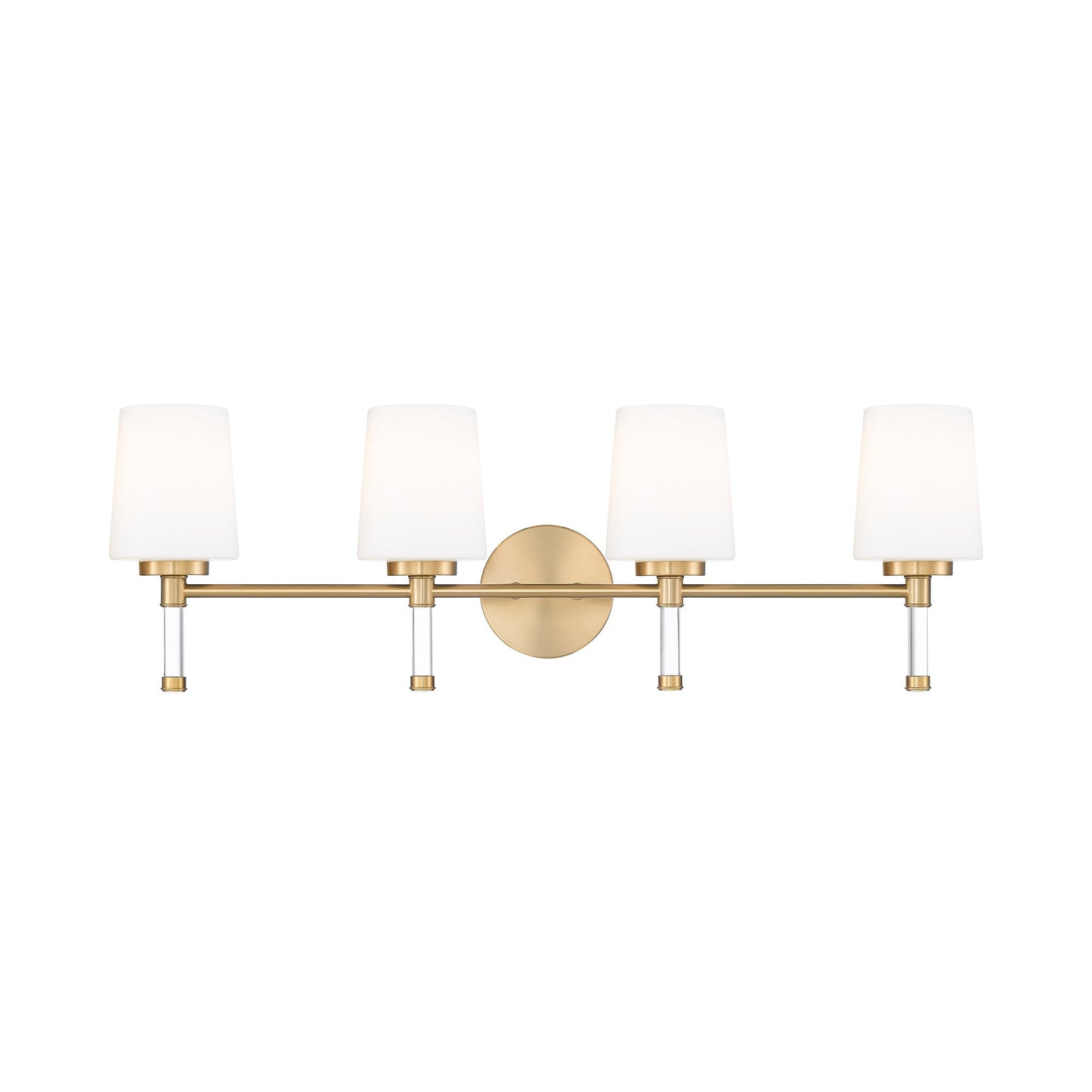 Henri Bath Vanity Light in Modern Gold (4-Light).