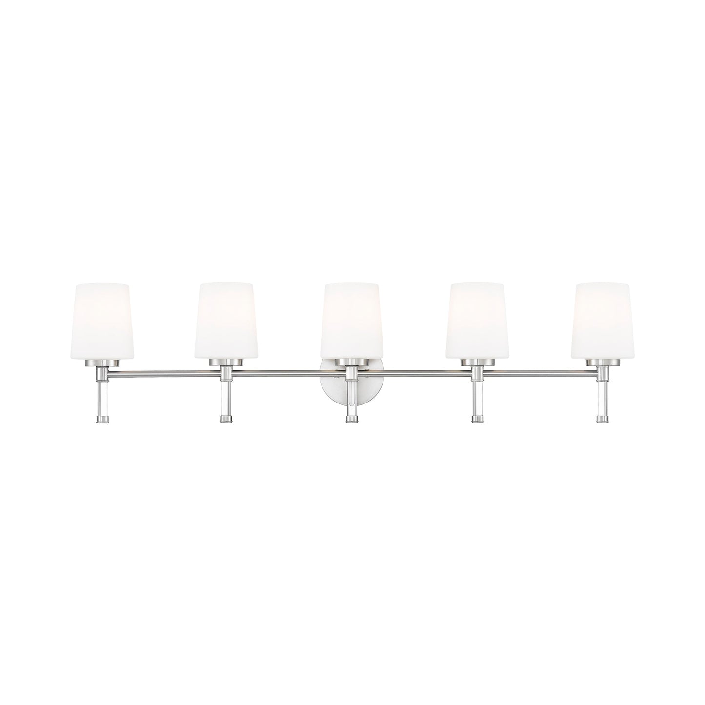 Henri Bath Vanity Light in Brushed Nickel (5-Light).