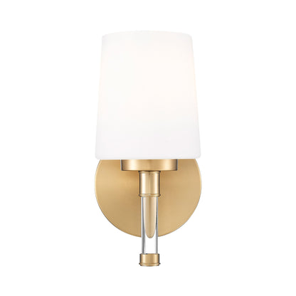 Henri Bath Wall Light in Modern Gold.