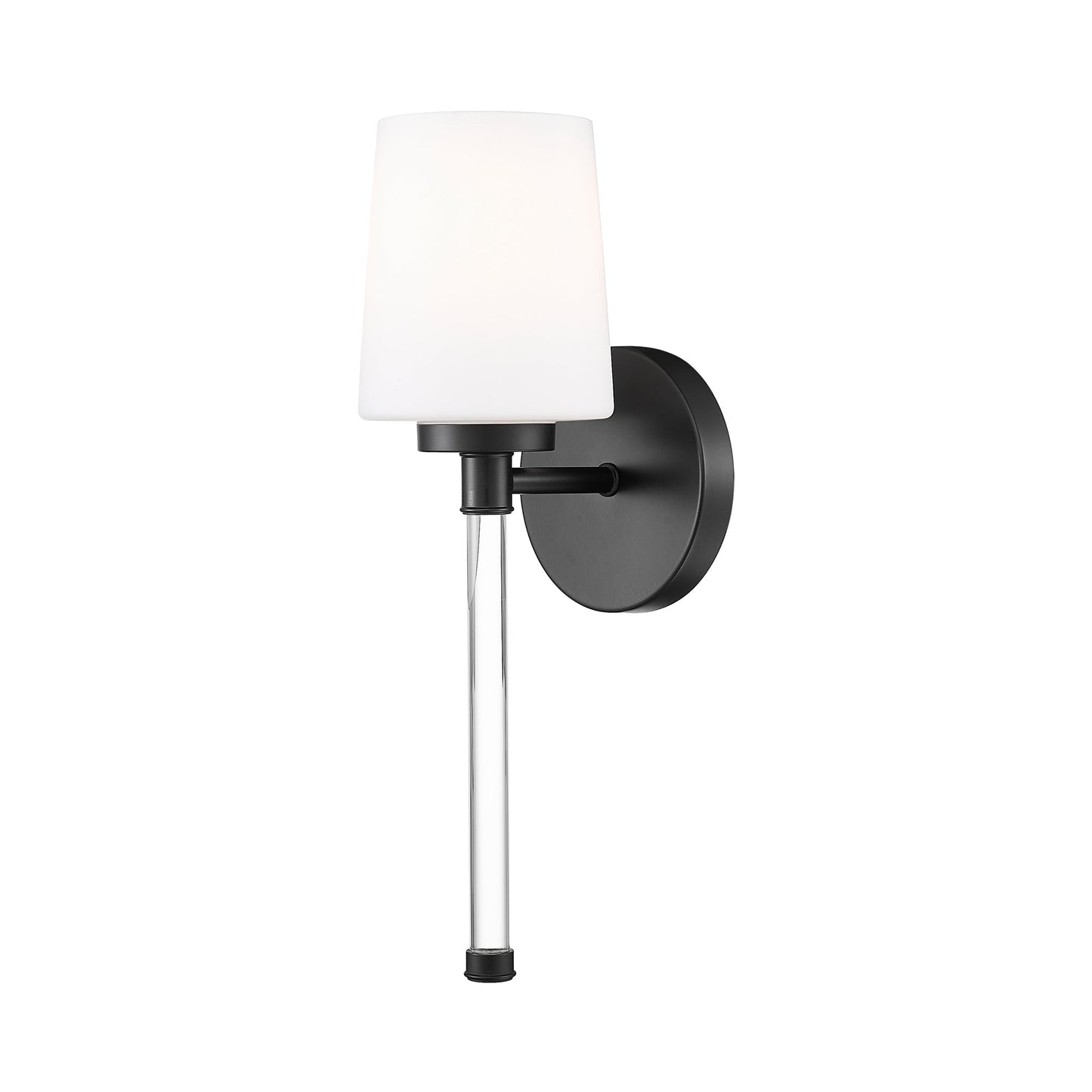 Henri Wall Light in Matte Black.