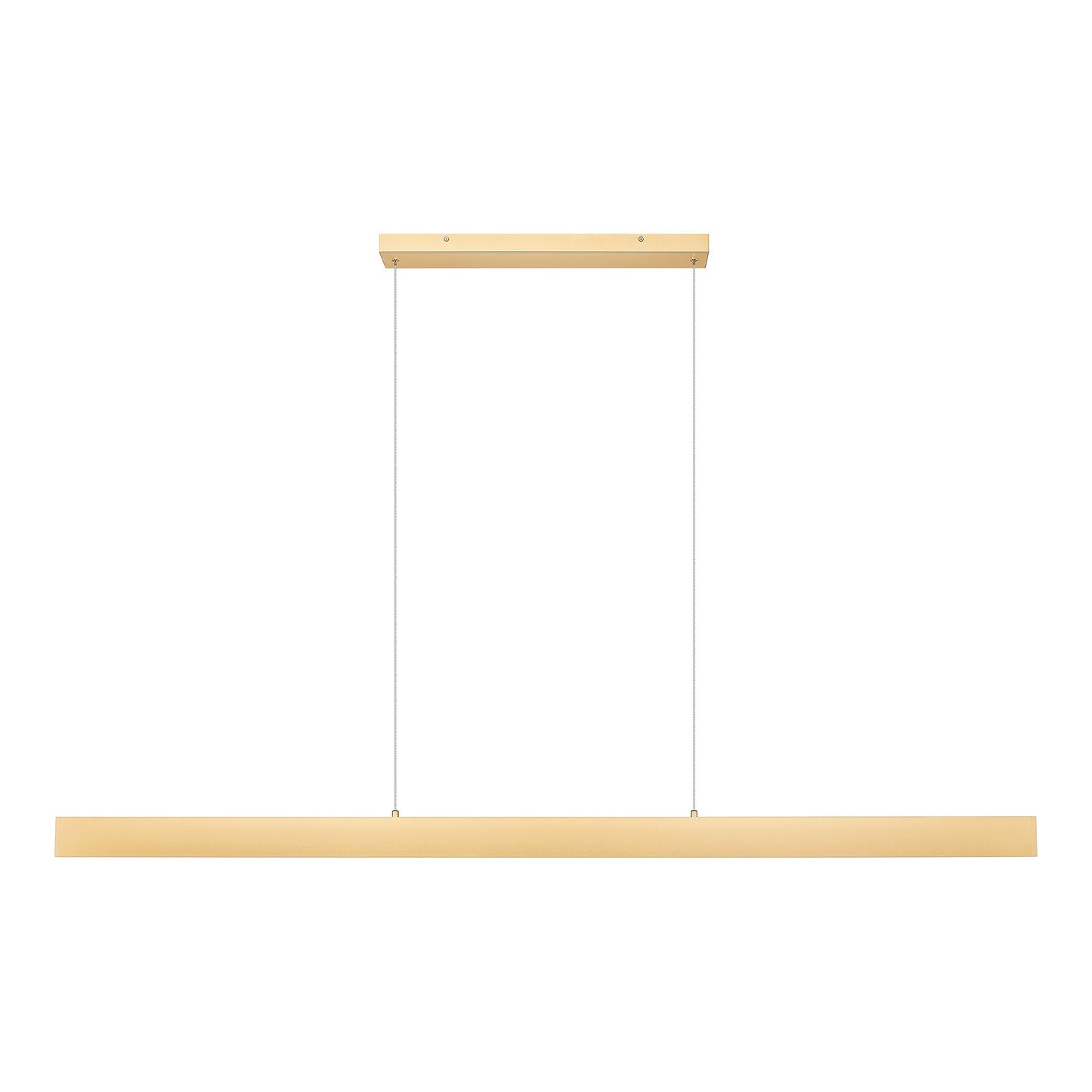 Hudson Linear LED Chandelier in Gold (72-Inch).