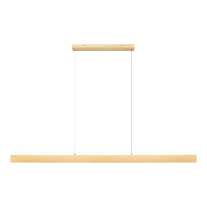 Hudson Linear LED Chandelier in Gold (72-Inch).