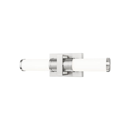Idris LED Bath Vanity Light in Brushed Nickel (18.5-Inch).