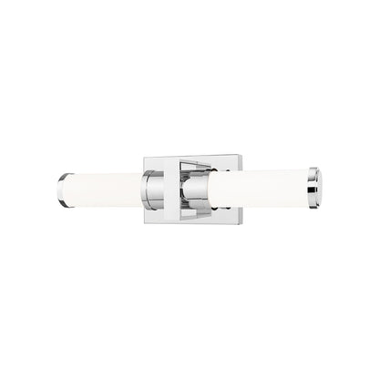 Idris LED Bath Vanity Light in Chrome (18.5-Inch).