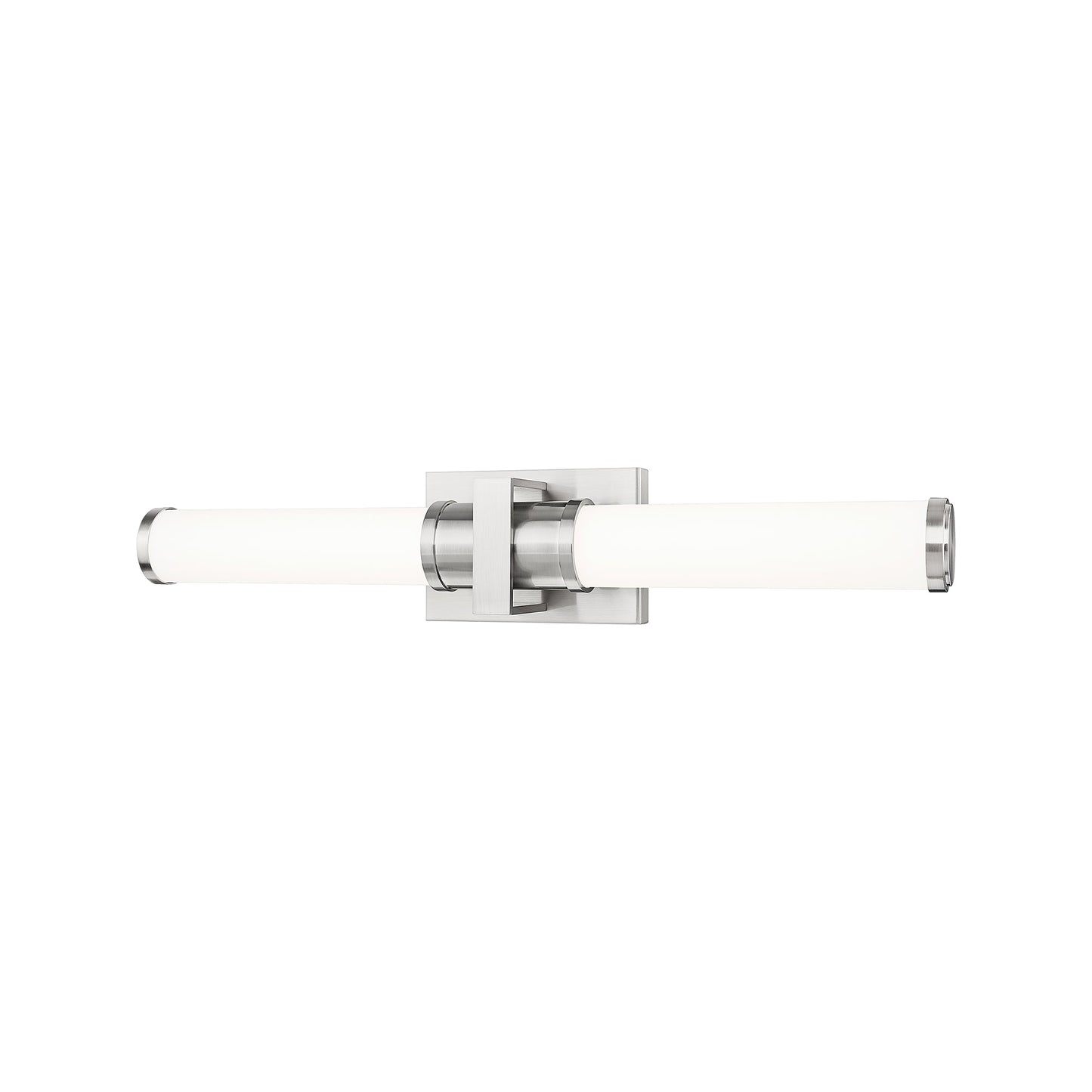 Idris LED Bath Vanity Light in Brushed Nickel (25.5-Inch).