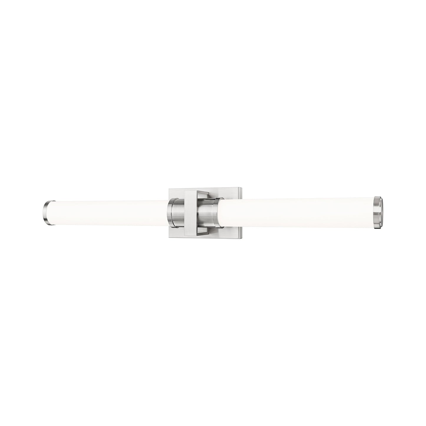 Idris LED Bath Vanity Light in Brushed Nickel (32.5-Inch).