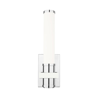 Idris LED Wall Light in Chrome.