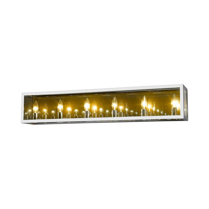 Infinity Bath Vanity Light in Chrome (6-Light).