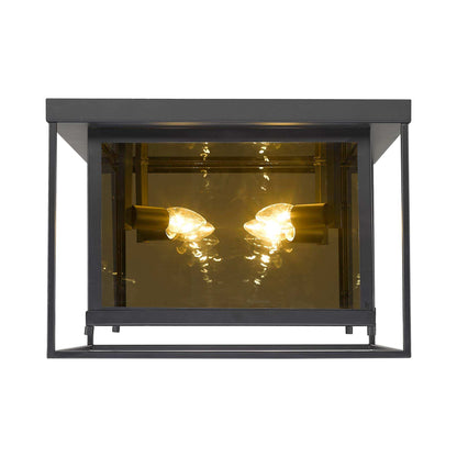 Infinity Flush Mount Ceiling Light in Detail.