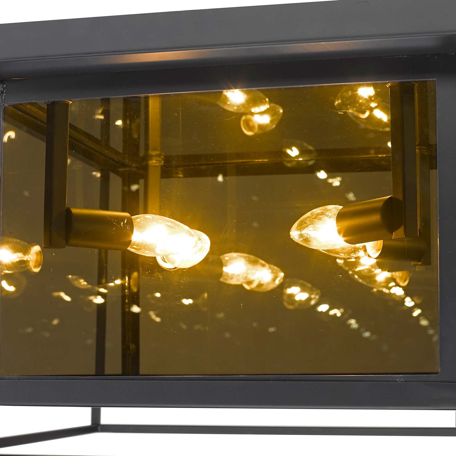 Infinity Flush Mount Ceiling Light in Detail.
