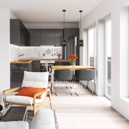 Infinity Pendant Light in dining room.