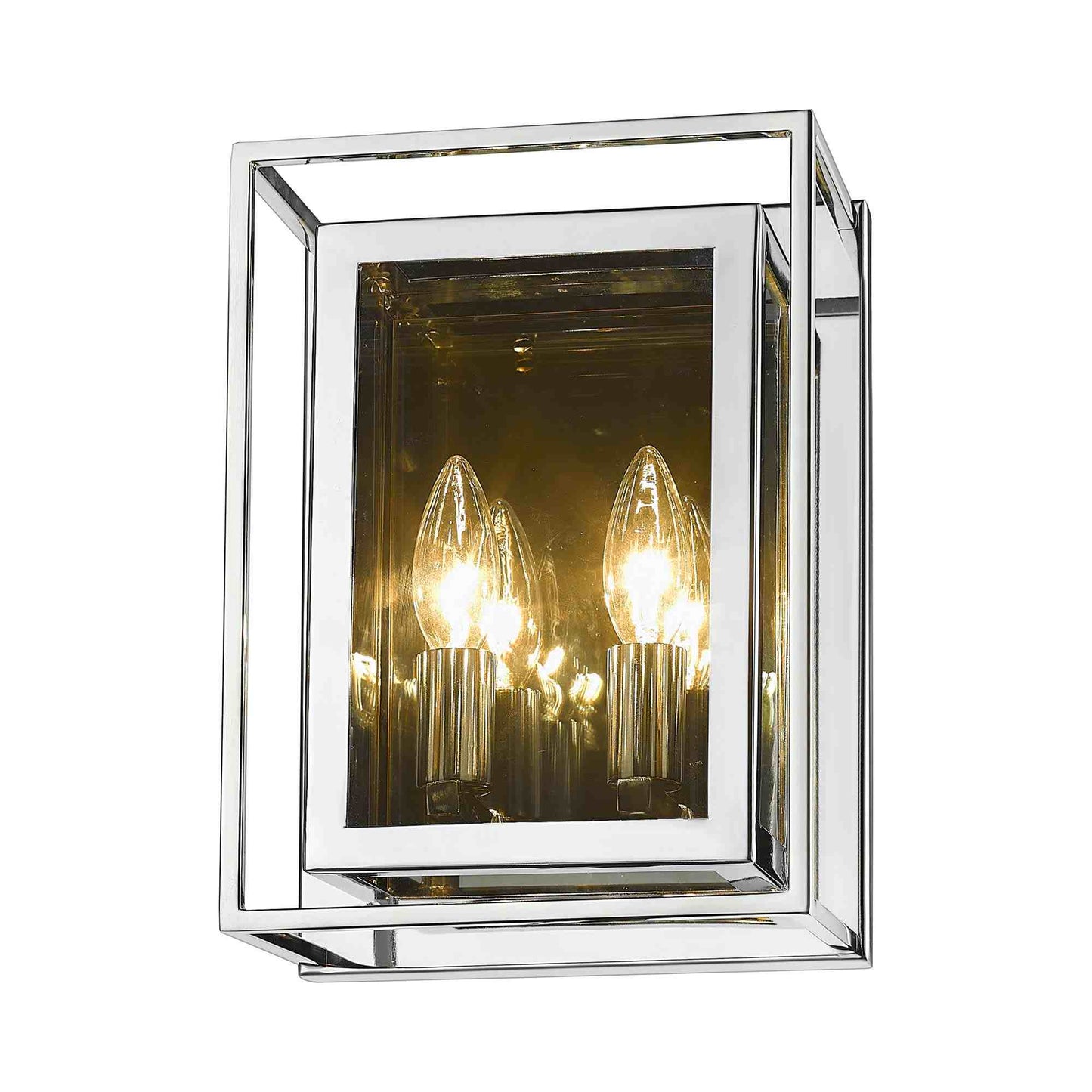 Infinity Wall Light in Chrome.