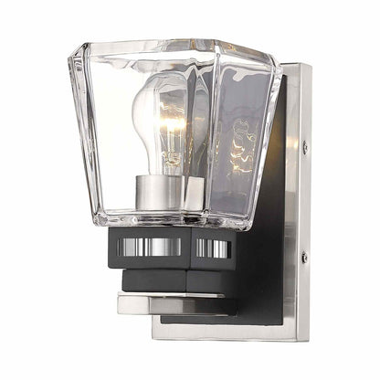 Jackson Bath Wall Light in Brushed Nickel.