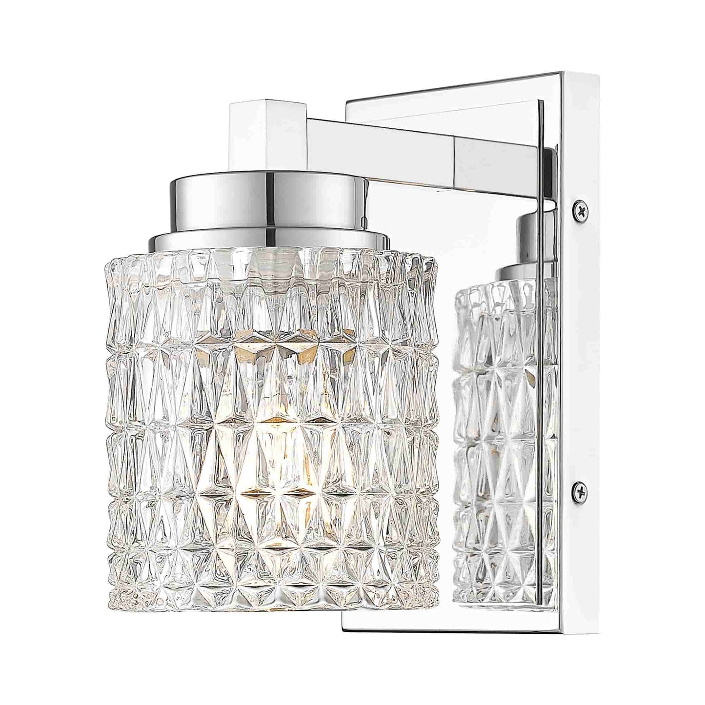 Jacqueline Wall Light in Chrome.