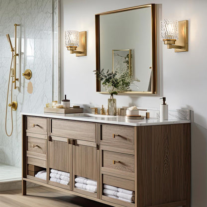 Jacqueline Wall Light in bathroom.