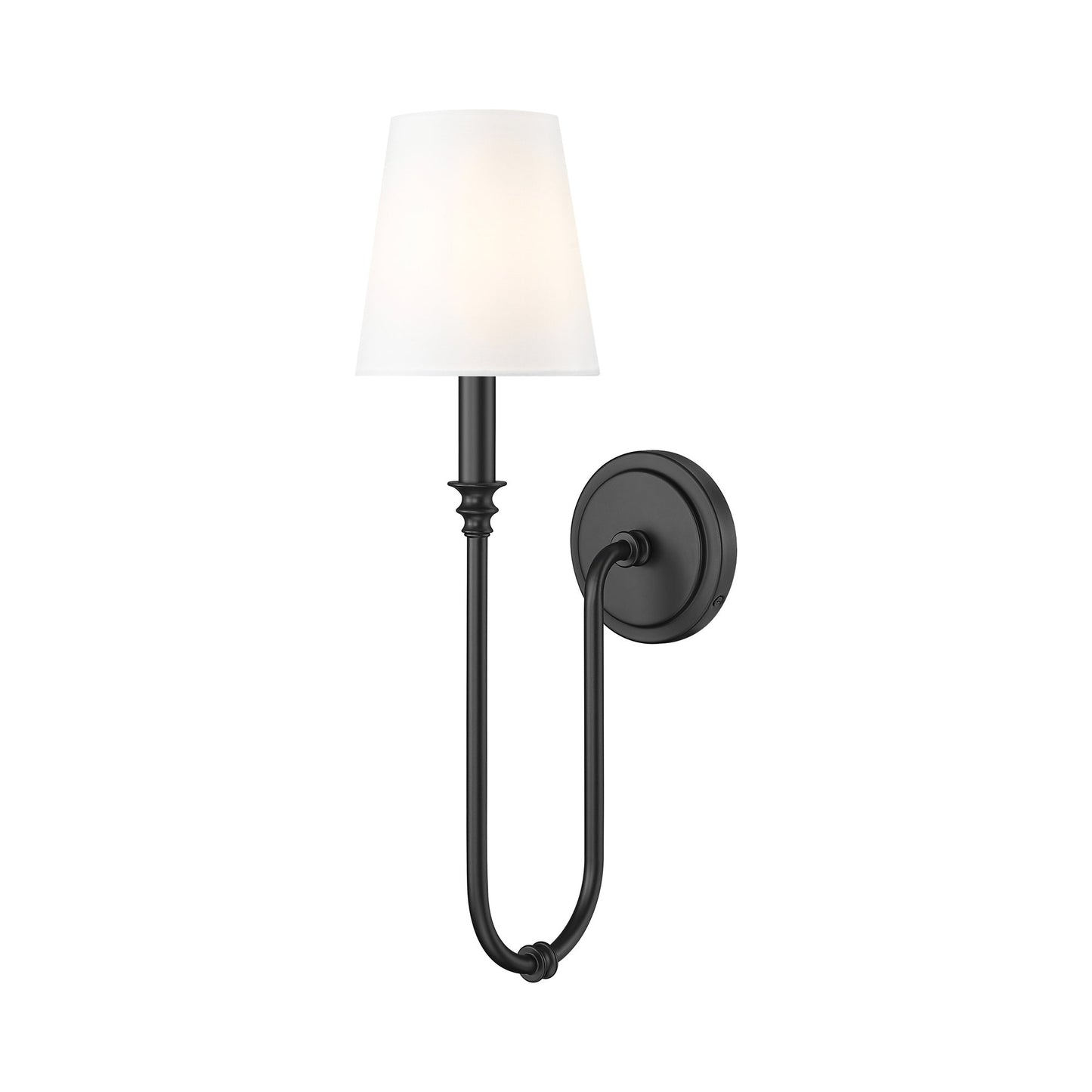 Jisele Wall Light in Matte Black (1-Light).