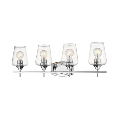 Joliet Bath Vanity Light in Chrome(4-Light).