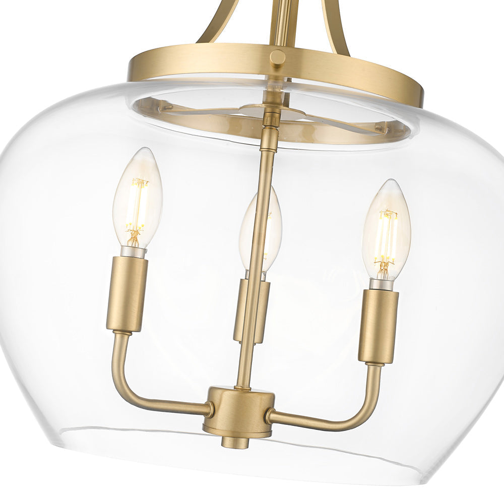 Joliet Multi Light Pendant Light in Detail.
