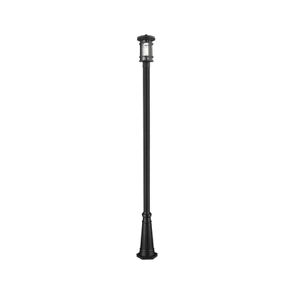 Jordan 519P Outdoor Post Light in Black (108.5-Inch).