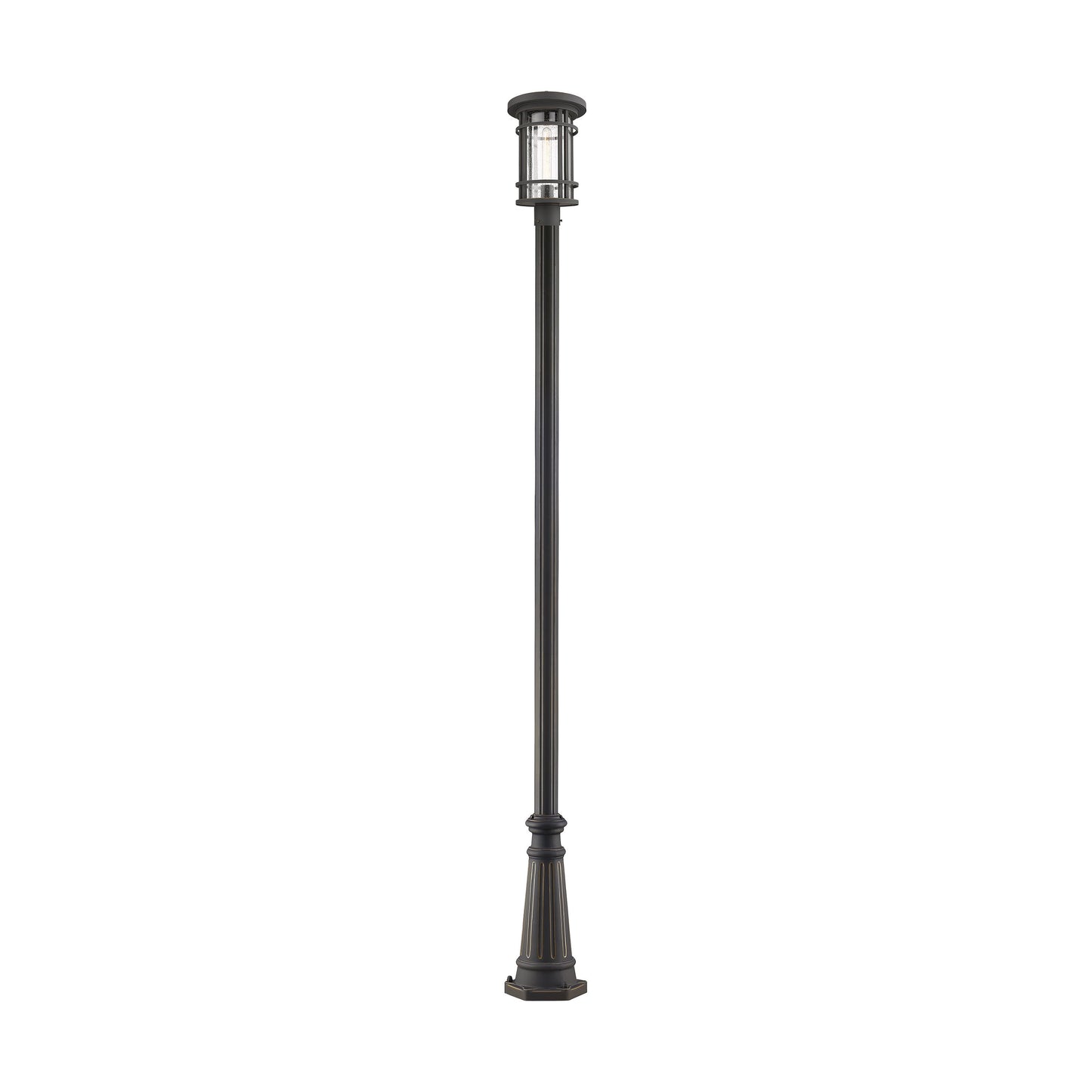 Jordan 519P Outdoor Post Light in Oil Rubbed Bronze (111.5-Inch).