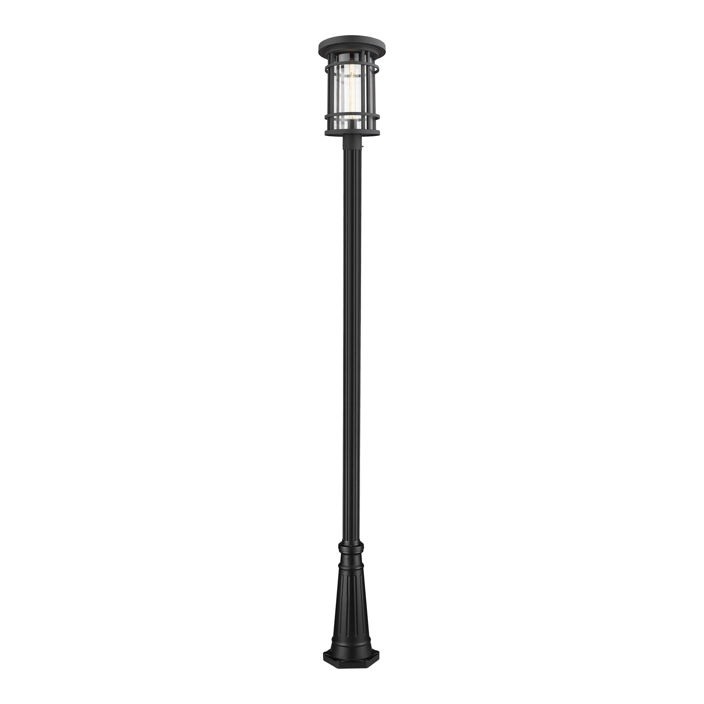 Jordan 519P Outdoor Post Light in Black (114-Inch).