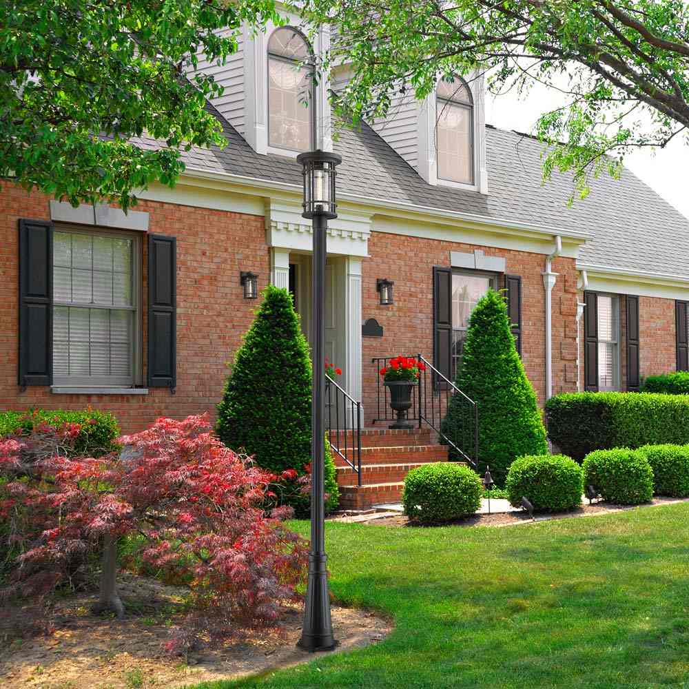 Jordan 519P Outdoor Post Light in Outside Area.
