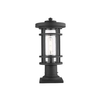 Jordan 533PM Outdoor Pier Mount Light in Black (16.75-Inch).