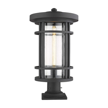 Jordan 533PM Outdoor Pier Mount Light in Black (22.25-Inch).