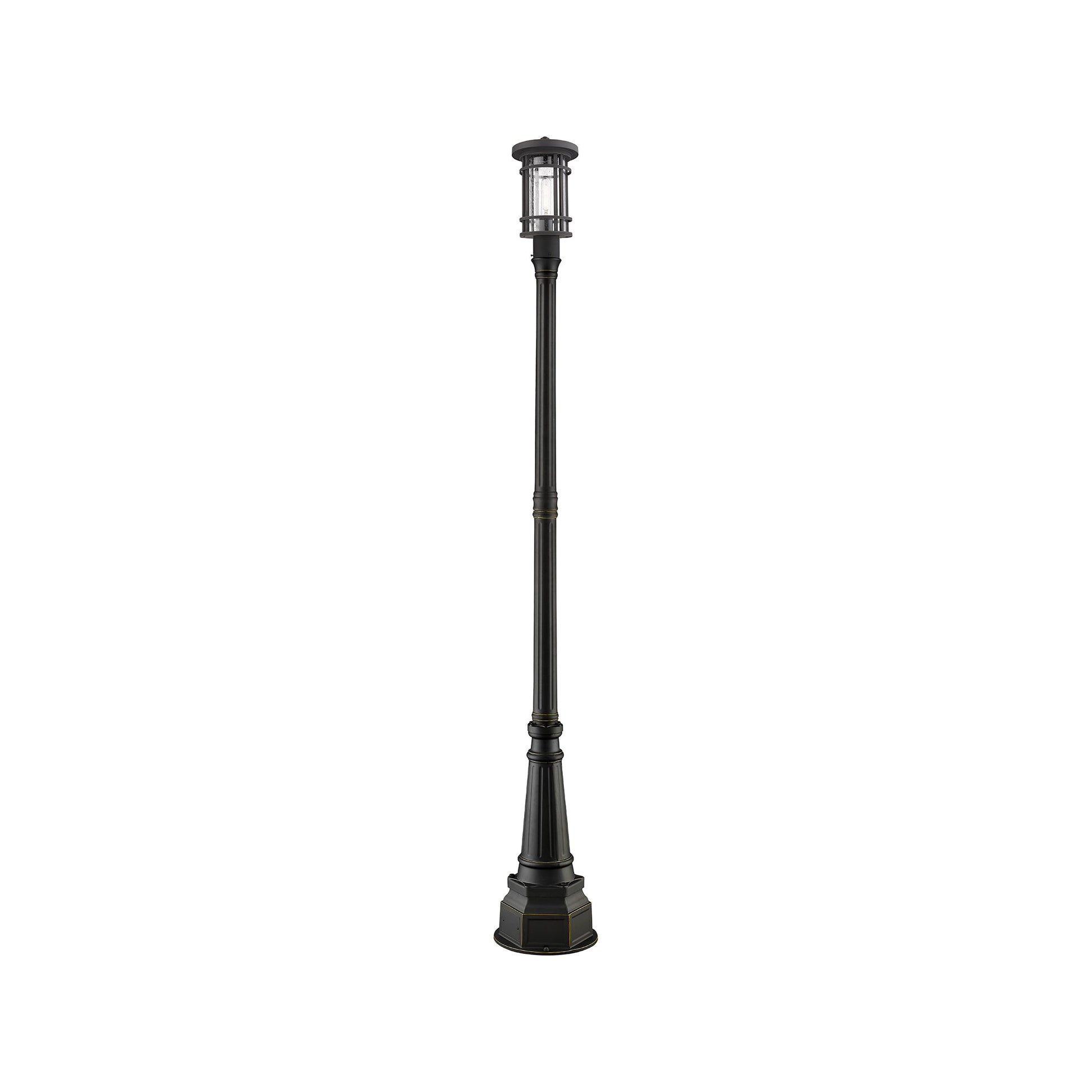 Jordan 564P Outdoor Post Light in Oil Rubbed Bronze (96.5-Inch).